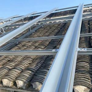 China Aluminum Solar Roof Drainage Channels Waterproof High Durability For Residential And Commercial Buildings wholesale