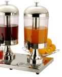 Stainless Steel Double Juice Dispenser