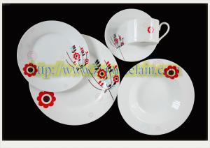 China 20pcs porcelian dinnerware set wholesale