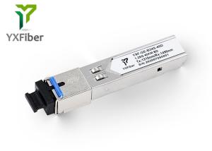 China SMF 40km 1310nm/1490nm BIDI 1.25G SFP Fiber Optic Transceiver Module wholesale