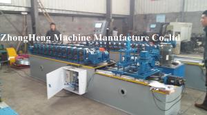 China Drywall Track U Profile Roll Forming Machine For Shaft Bearing Steel 0.5mm / 0.6mm wholesale