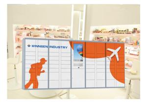 China Intelligent Parcel Delivery Lockers For E - Commerce / Online Purchase , 15 Inch Touch Screen wholesale
