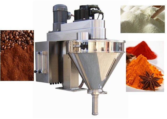 Automated Instant Milk Powder / Bread Flour Packing Machine PLC Operated