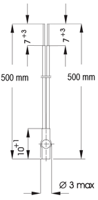 PTC Thermistors Single Thermistor with shrunk-sleeve & epoxy seal