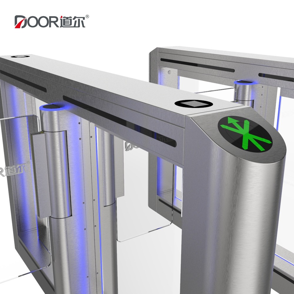 IP42 550mm Channel Swing Turnstile Barrier 40personal/min