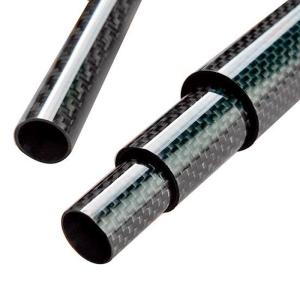 China 3k Weave Carbon Fiber Tube Carbon Fiber Telescopic Outrigger Pole wholesale