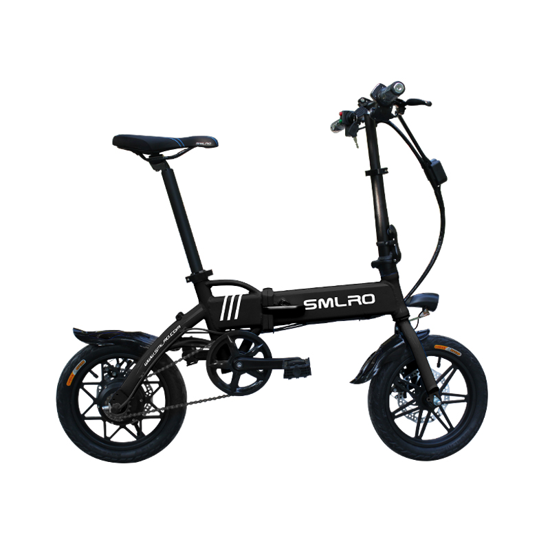 Intelligent Ladies 14 Inch Electric Bike Permeability Seat Hard Wearing
