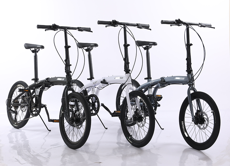 GOMID Folding Bicycle with SHIMANO TX30-7 Speed Shift Lever and 20 Inch Foldable Design Bicicletas Gear Cycle