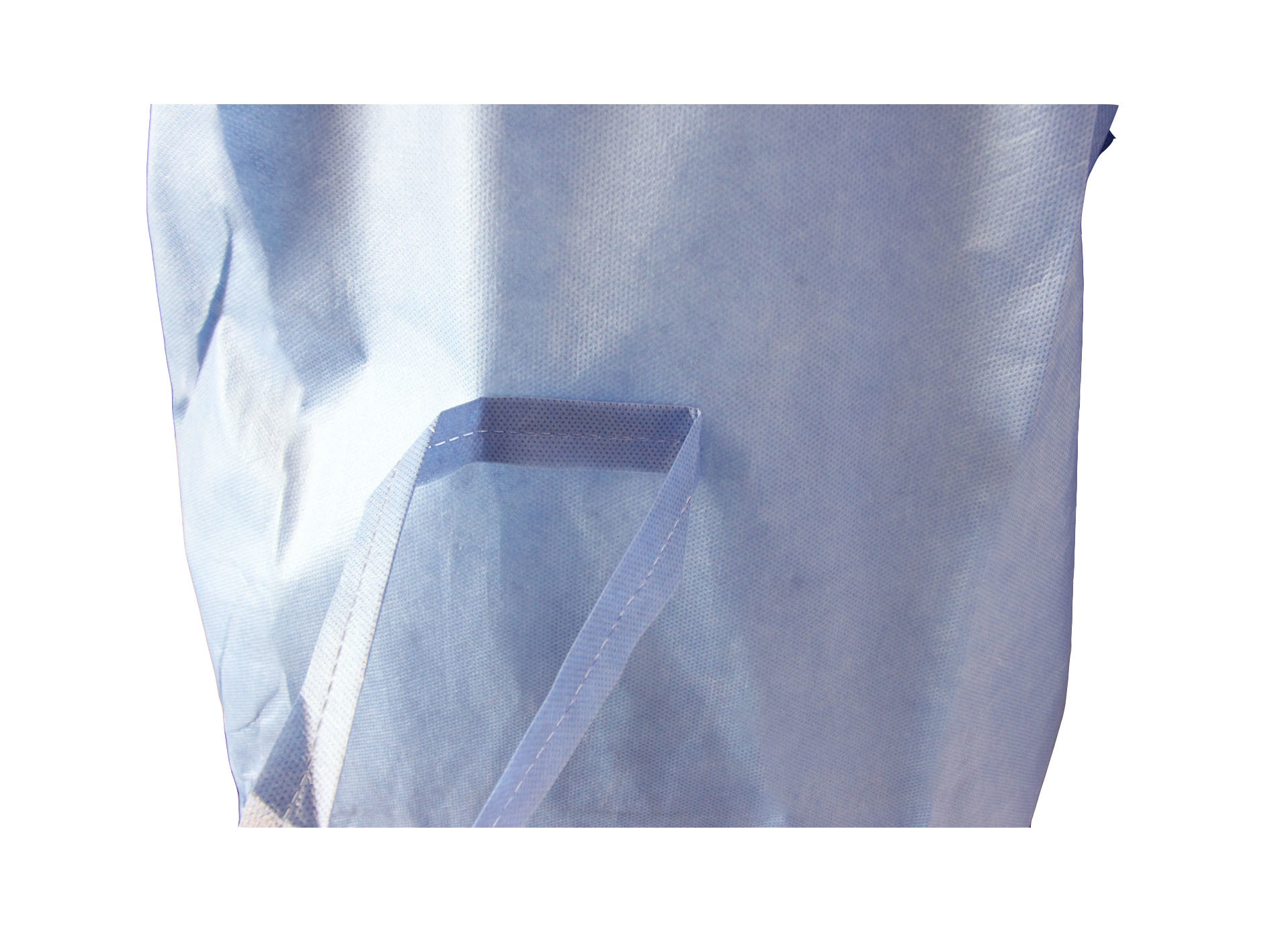 AAMI Waterproof Disposable Medical Clothing With Hook Loop