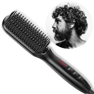 China 5.7cm Preventing Knotting Negative Ion Straight Hair Comb Ion Beard Brush wholesale