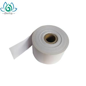 China Glossy Laminated Waterproof Linerless Labels Without Base Paper wholesale