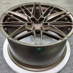 Matt Bronze Forged Rims Car Alloy Wheel Rim 18''19''20''21 Inch Forged Rims For