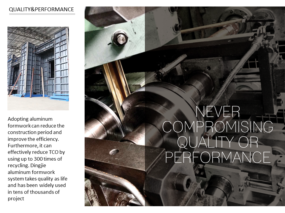 6000 Series 2020 Aluminum Profile For Construction Formwork System