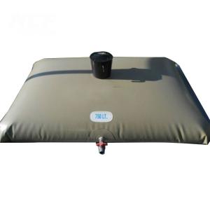 China Flexible Water Storage Tanks , Agriculture Use PVC Tarpaulin Water Tank wholesale