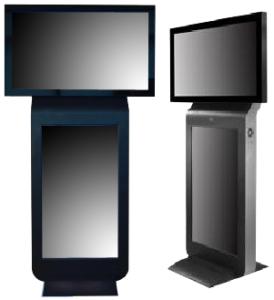 China DD7 Dual screen media kiosk wholesale
