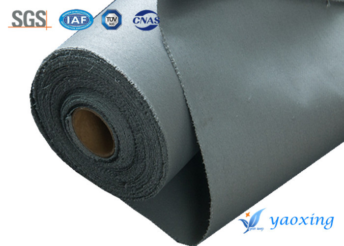Gray Twill 0.4MM Silicone Coated Fiberglass Fabric