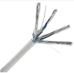 China 23AWG 0.56mm Cat6a Cable 305m , 1000ft Cat6a Network Cable PVC LSZH Jacket wholesale