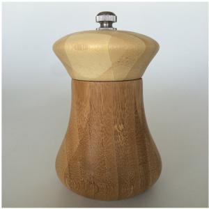 China Bamboo Wooden Pepper Mill And Salt Shaker For Kitchen Cooking Tools wholesale