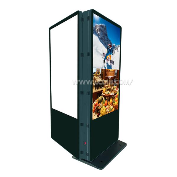 Two Sides Big Screen Digital Signage LCD Advertising Kiosk Indoor Floor Standing