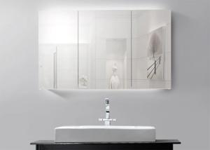 China Silver Bathroom Vanity Mirrors , Lead Free Mirror Environmental Protection wholesale