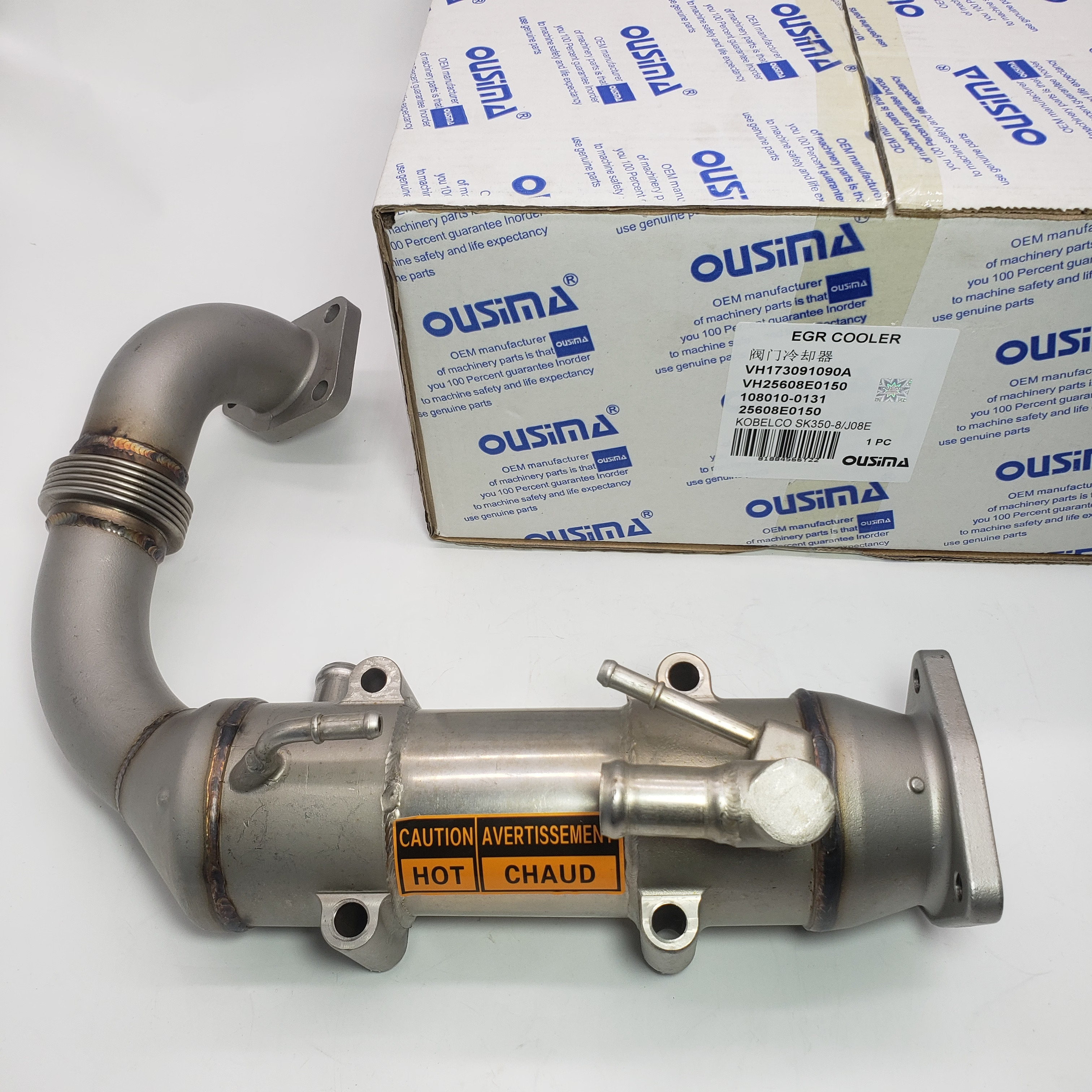 EGR Valve Pie VH173091090A VH25608E0150 25608E0150 108010-0131 For KOBELCO SK330-8 SK350LC-8