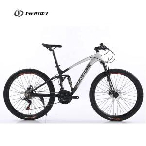 China Disc Brake and SHIMANO TZ500-7 Freewheel Bicicletas GOMID Soft Tail Mountainbike Four Link Bisiklet Full Suspension Bike wholesale