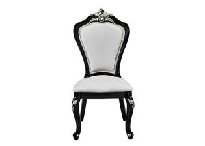 China Strong And Durable White Leather Restaurant Chairs wholesale
