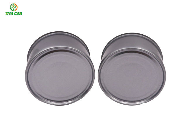 Round Tin Cans for food packing CMYK 4C Printing Food Tin Boxes 0.19mm Tinplate