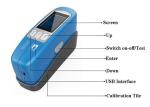 Gloss Level Measurement / Gloss Measurement Instruments Large Battery Capacity
