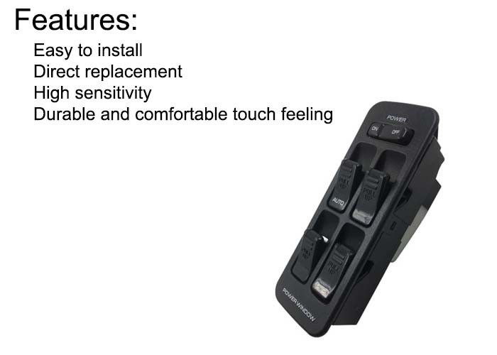 Durable 323 Mazda Power Window Switch Master Window Control Switch BS06-66-350B