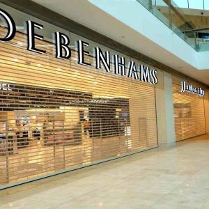 China Commercial Transparent Roller Shutter Door , See Through Roller Doors With Display Effect wholesale