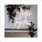 Custom Acrylic Neon Letter Signs For Wedding Bar Party Decoration