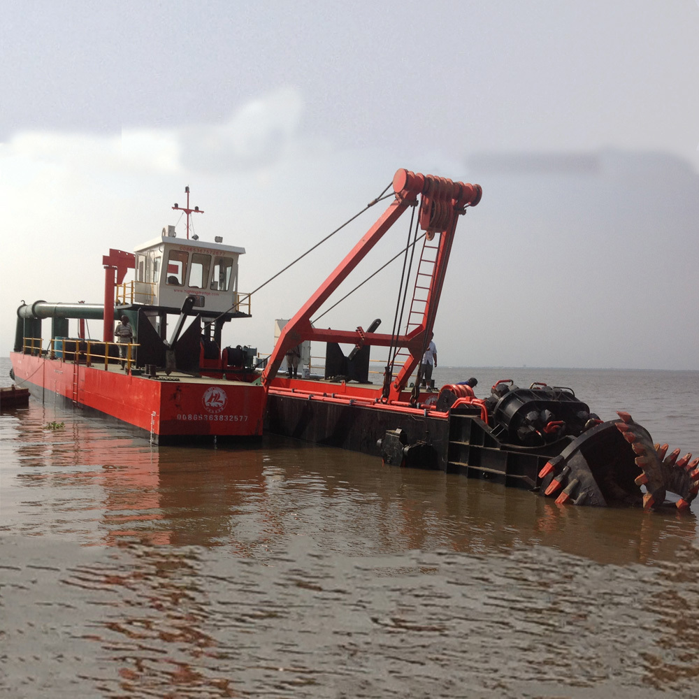 JMD650 Dredger Ship Working Site