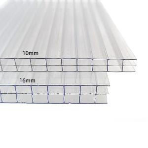 China 32mm 35mm 25mm Clear Multiwall Polycarbonate Sheet Wholesale wholesale