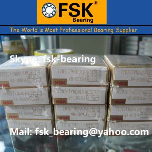 High Speed Angular Contact Ball Bearing NSK 7202CTYNDULP4