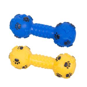 China Dotted Dumbbell Dog Chew Toys wholesale