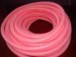 Pink Corrugated Flexible Tubing PP PE PA Insulation Tubing Factory