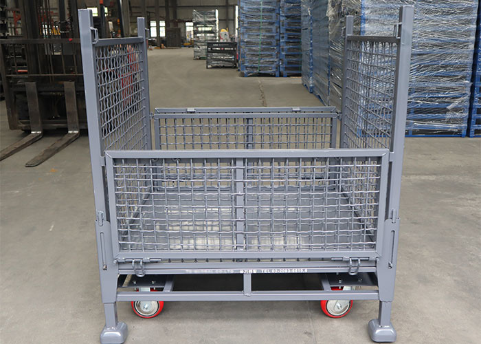 Movable Heavy Duty Q235 Steel Stillages For Warehouse Logistics