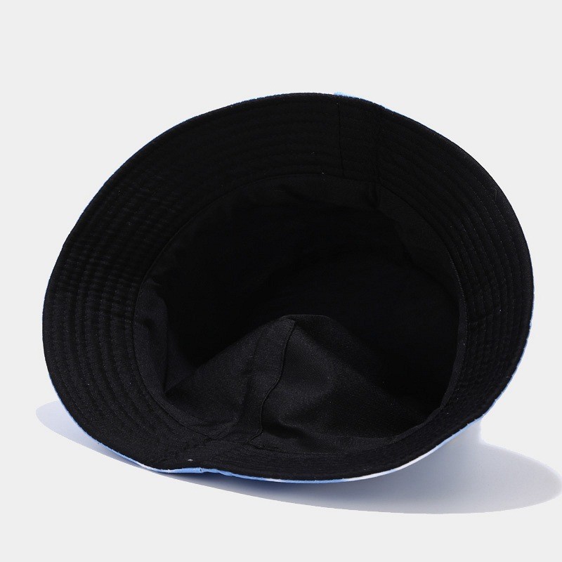 Oem 100% Cotton Summer Beach Reversible Bucket Hat Cap High Quality Custom Double Sided Fisherman Hats