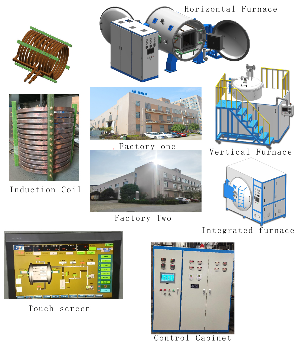 Vacuum Graphite Heating Graphitization Furnace High Temperature with Intelligent PLC Monitoring