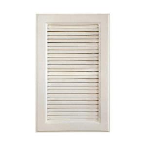 China Deformation Resistant Louvered Closet Doors White Color For Bedroom Kitchen wholesale