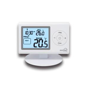 China 868MHZ White Backlight Best Digital Electric Room Wireless Heating Thermostat wholesale