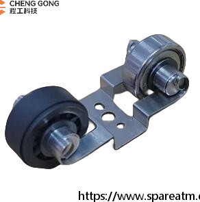 497-0517268-201 Fujitsu GSR50 The Middle Part Of The Platform Digging Money Bearing Wheel Assembly Fujitsu ATM Machine Spare Parts
