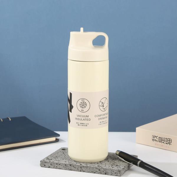 Wholesale Of Cross-border Japanese 304 Stainless Steel Insulated Tumbler Spout Type Sports Water Cup Simple And Portable Sports Water Bottles