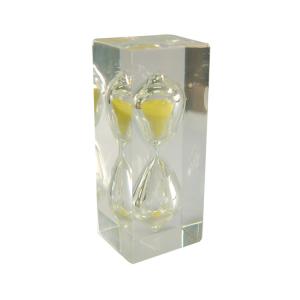 China Resin Acrylic Hourglass 1 Minute - 10 Min Sand Timer Hourglass wholesale