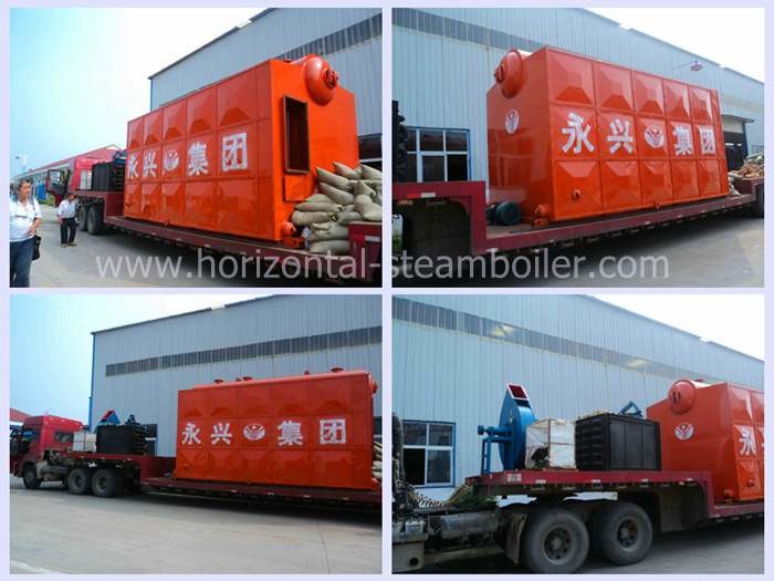 Industrial Water Tube Boiler Double Drum Coal Fired Steam Boiler SZL Type