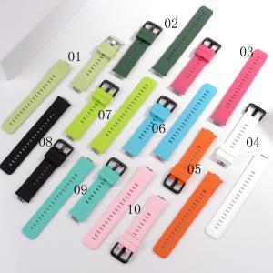 China Huawei Watch Smart Watch Strap Silicone Rubber With Connector wholesale