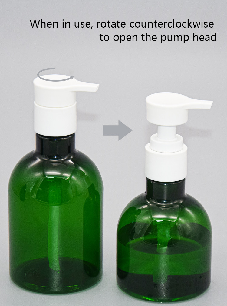 170ml/250ml / 400ml PET+PP Lotion Pump Bottle Skin Care Packaging Lotion Serum Bottle UKL13