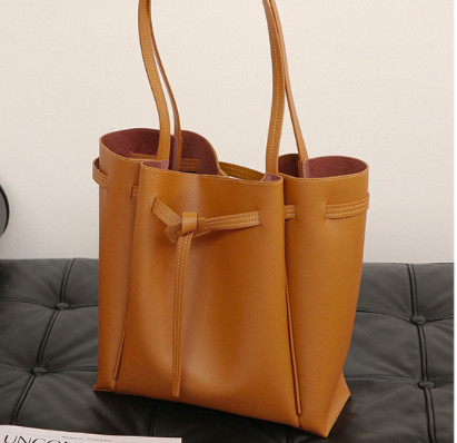 Quality Armpit Small Underarm Bag 30cm Tote Bag With Drawstring Closure for sale