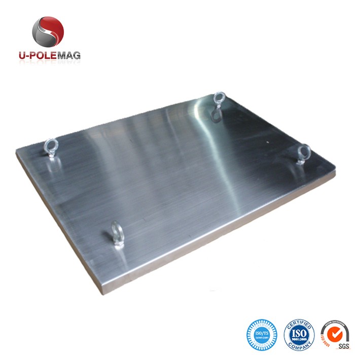 Industrial Magnet Permanent NdFeB Magnet with ISO9001 2000 System and Suspended Plate